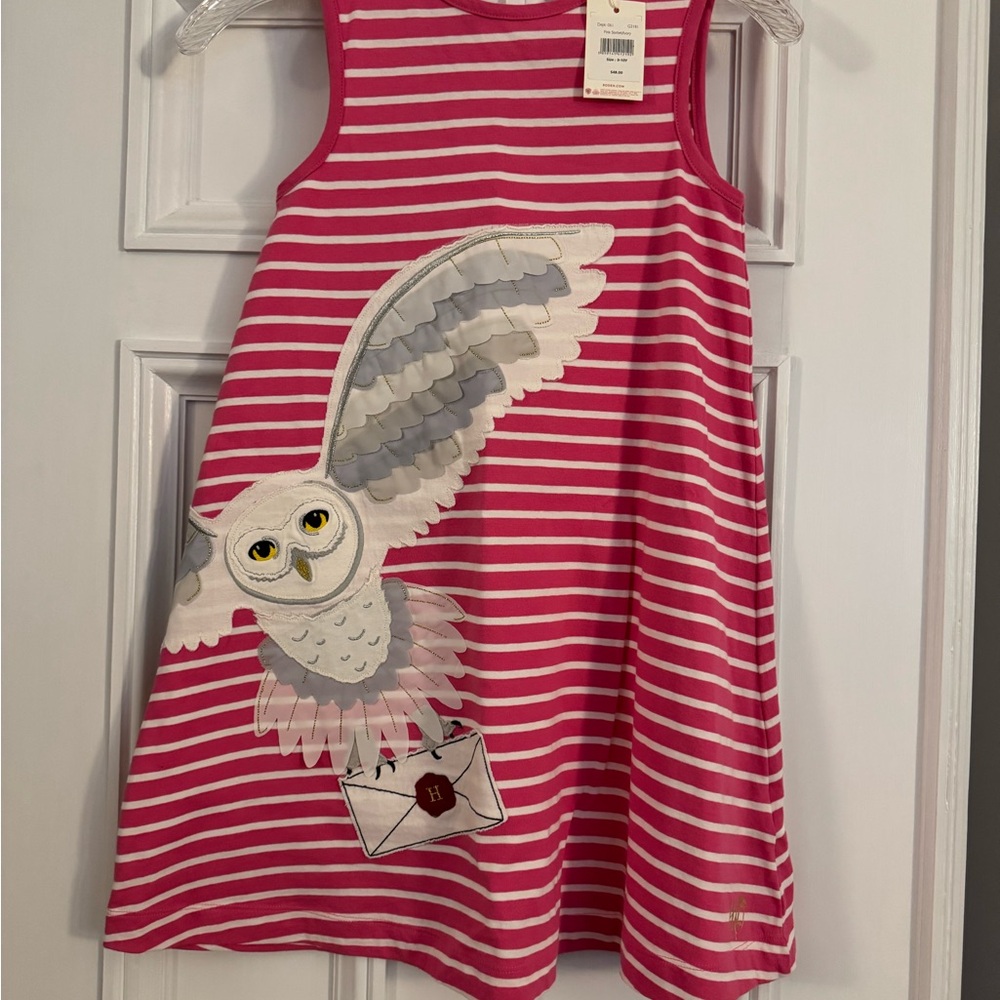Mini Boden x Harry Potter Sleeveless Hedwig Dress (9-10)